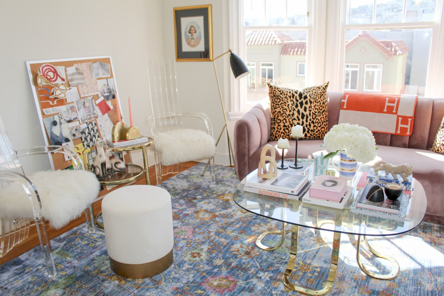 Image showcasing Small Studio Apartment Glam Decor Ideas | Apartment Therapy